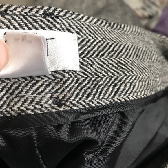 Ann Taylor loft petites tweed tuxedo cargo cut pants - Picture 10 of 11